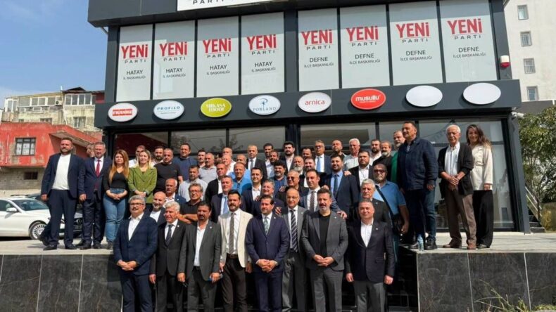 Yeni Parti Hatay İl Başkanlığı İçin Mehmet Gönenç Tek Aday